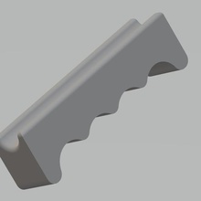 borsa della maniglia gadget la porta dita carico pesante le gare 3d print model - Mito3D