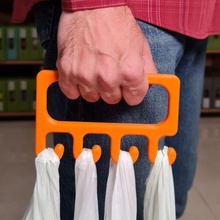 bag holder tool carrier hanger comfort delivery handle grocery bag holder shopping