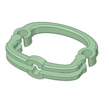bag strapholder gadget hooks clip repair 3d print model - Mito3D