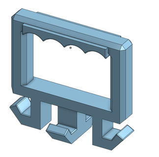 Bagger Taschenhalter 3d print model - Mito3D