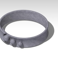bague 3 jewelry 3d print model - Mito3D