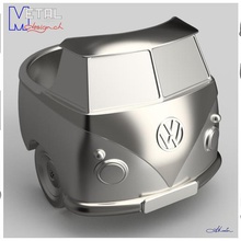 bague combi vw bijoux les anneaux de l'anneau 3d print model - Mito3D