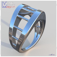 bague n 28 la joyería los anillos anillo bijoux bijou 3d print model - Mito3D