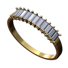 junquillo Boda anillo 3d impresión modelo princesa diamante joyería joya platino oro plata lujo imprimible compromiso ornamento Moda accesorios libra esterlina brillante 3d print model - Mito3D