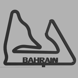 Bahreyn f1 devre Ferrari Mercedes McLaren alp aston Martin Haas Williams alfa romeo 3d print model - Mito3D