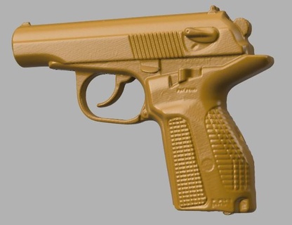 baikal pistola escanear modelo arma fabuloso defensa Kydex funda táctico disparar formación molde real Talla fuego 1 3d 3d print model - Mito3D