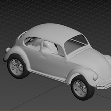 Baja böcek araba 3d model 3d print model - Mito3D
