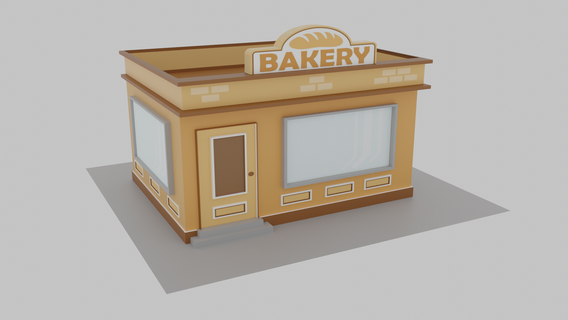 boulangerie boutique 3d print model - Mito3D