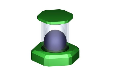 bakugan nano attaccabrighe vetrina giochi battaglia palla geogan leggende Evoluzione 3d print model - Mito3D