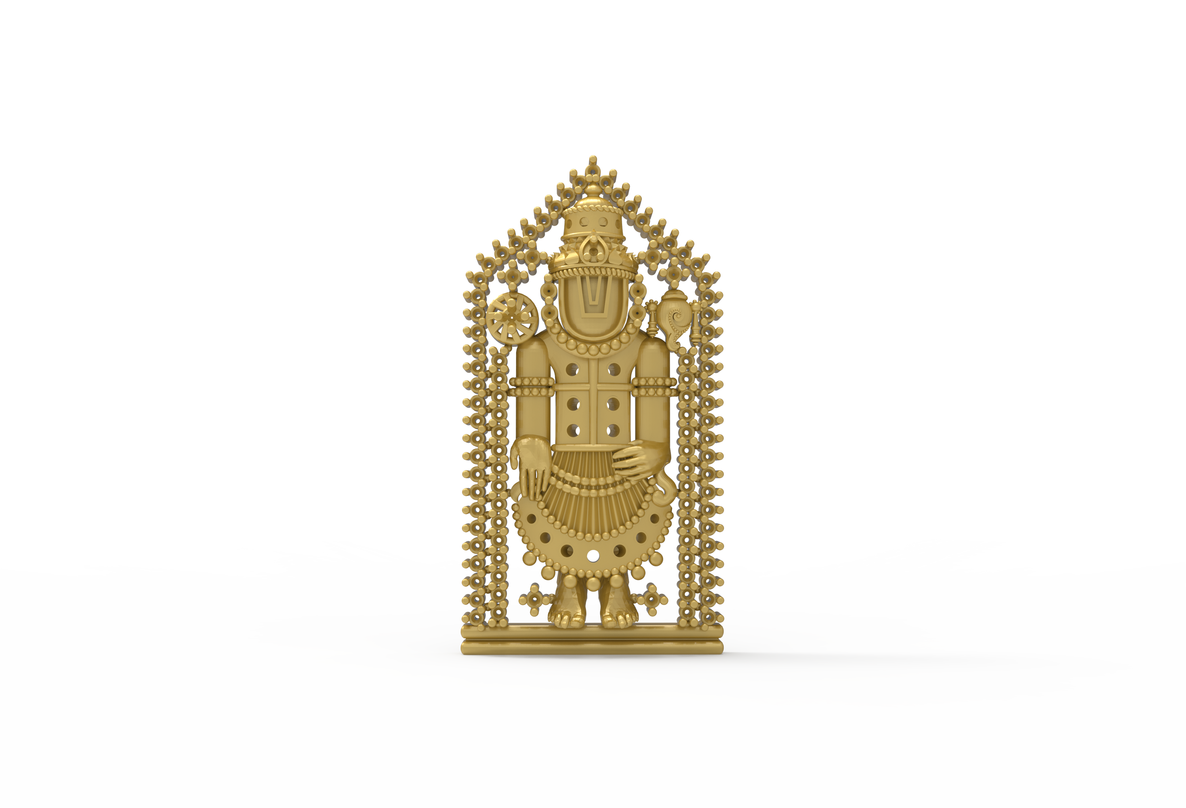 Balaji pingente Arquivo Deus stl cafajeste joalheria 3D print model - Mito3D