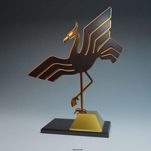 balance bird art decor sculptures 3d print model - Mito3D