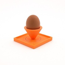 balancing egg cup home dining eggs 3d print model - Mito3D