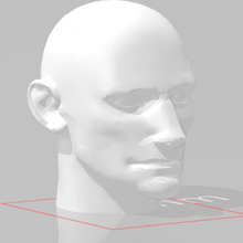 bald man head various boy men 3d print model - Mito3D