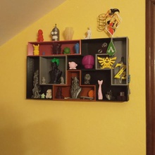 balda tetris shield home decoration shelves shelf 3d print model - Mito3D