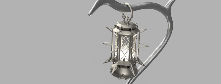 baldurs porte 3 lune lanterne 3d modèle Baldur 39 dé dnd lampe décor jouet coeur ombre artefact mystère mystérieux lunaire lumière 3d print model - Mito3D