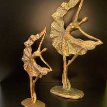 bailarinas estatuilla Arte juguete decoración trofeo premio escultura figura 3d print model - Mito3D