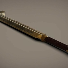 balin's mace - hobbit lotr lord rings épée sword weapon balin cosplay 3d print model - Mito3D