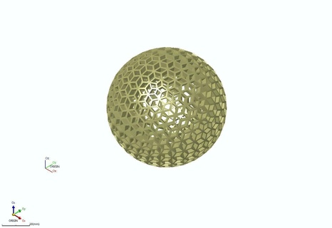 Balle 3d print model - Mito3D
