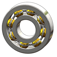 ball bearing tool roller mechanics 3d print model - Mito3D