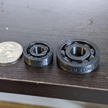 rolamentos de esferas 22mm 3125 mm diâmetro externo ferramenta rolamento 3d print model - Mito3D