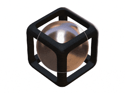 palla scatola sfera giocattolo test astratto freddo 3d print model - Mito3D