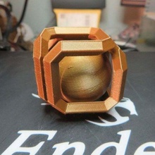 pelota infinito cubo esculturas 3d print model - Mito3D
