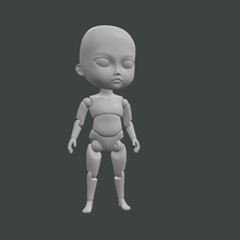 top eklemli oyuncak bebek bjd 3d çocuk obitsu nendoroid 3d print model - Mito3D