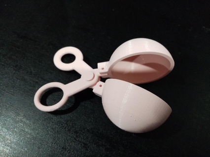 bola tesouras gadget brinquedo 3d print model - Mito3D
