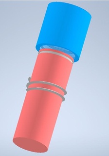 pelota tubo prototipo padel tenis 3d print model - Mito3D