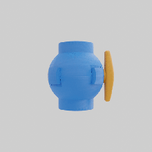 ball valve tool 3d print model - Mito3D