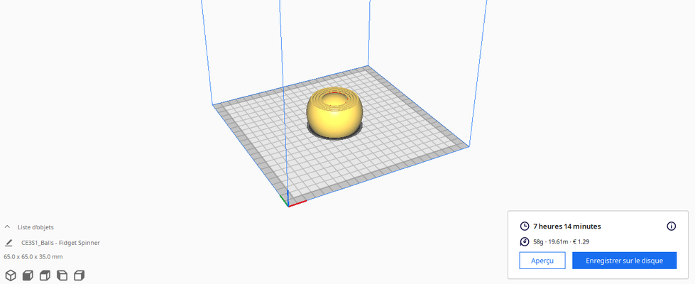 balle magique ball in jouet 3d print model - Mito3D