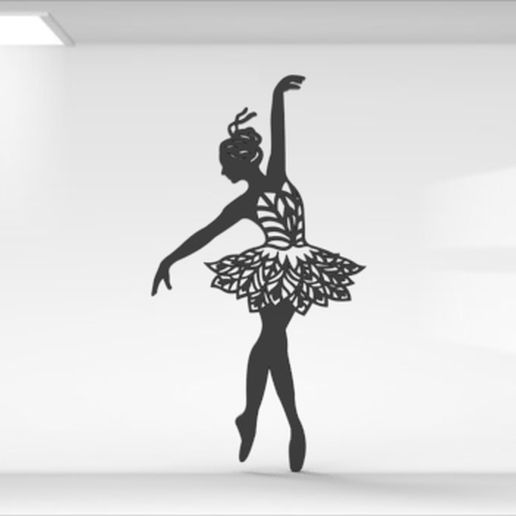 ballerina 3D print model - Mito3D