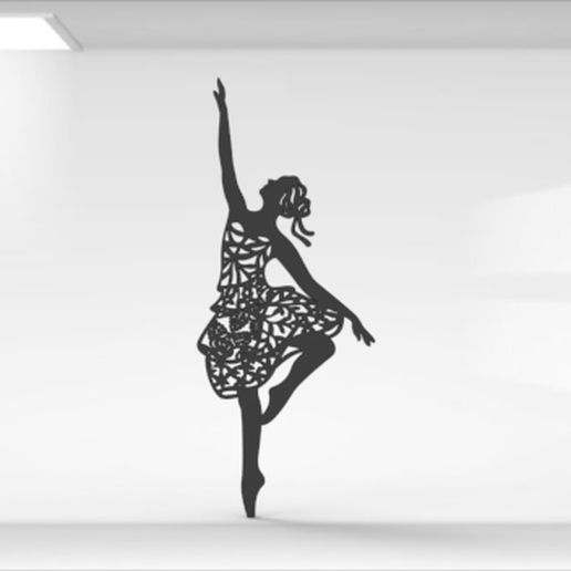 Ballerina 3D print model - Mito3D
