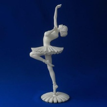 ballerina art miniature figurine sculpture maiden lady girl female woman character person people ballet dance 3d print model - Mito3D