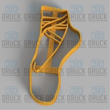 Bale ayakkabısı - kurabiye kalıbı ev spor ayakkabı kesici biscuit 3d print model - Mito3D