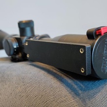 balistico grafico scopo montare 30mm tubo gadget hft cacciatore campo bersaglio ft giocattolo tiro accessorio tavolo 3d print model - Mito3D