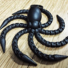 ball-joint articulated octopus keyring remix various 3d print model - Mito3D