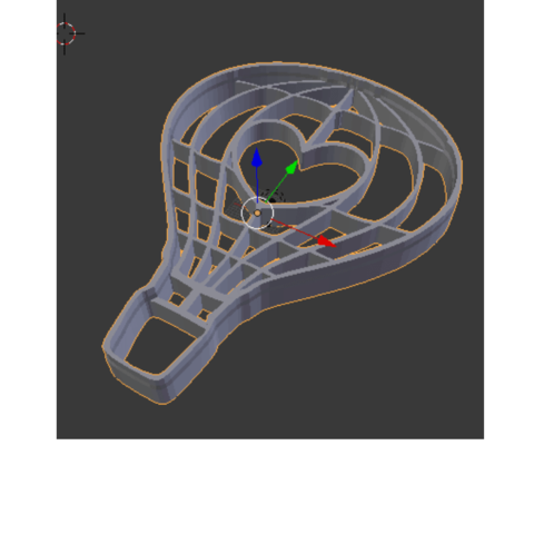 ballon-Herz-Ausstecher Globus cutter home cookies 3D print model - Mito3D