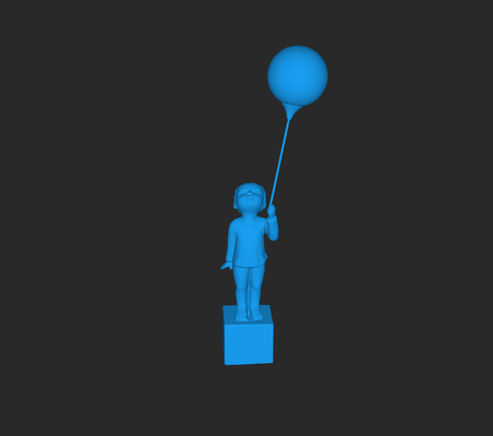 balloon boy - 3d scanned by revopoint miraco scanner 3dscanning model 3d print model - Mito3D
