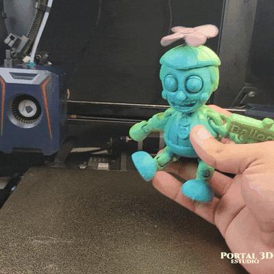 balão garoto print in place suporte arte freddy ennard diversãofoxy raposa diversão diversãofreddy fnaf brinquedo noites at s bolinho gota sol 3d print model - Mito3D