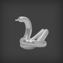 balloon swan art animal 3d print model - Mito3D