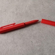 Kugelschreiber Stift Büro 3d print model - Mito3D