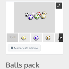 bolas pack juego deporte de fútbol la bola los juguetes 3d print model - Mito3D
