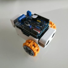 ball-wheel smars gadget module robotics arduino sumo line ultrasonic omnidirectional 3d print model - Mito3D