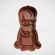 baltazar magi biscotto taglierina frese stl muffe uomo saggio 3d print model - Mito3D