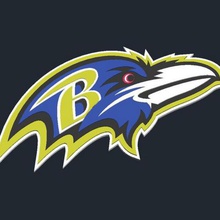 baltimore ravens logosu çeşitli 3d print model - Mito3D