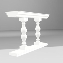 balaustre de la arquitectura decoración jardín 3d print model - Mito3D