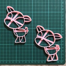 bambi cervi cookie cutter art animale legno animali la foresta sharp 3d print model - Mito3D