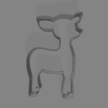 bambi ciervo cortador agudo afilado Galleta comida disney 3d print model - Mito3D
