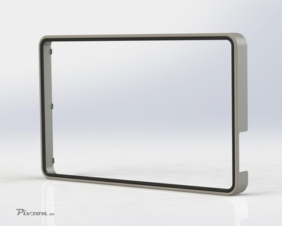 bambu laboratorio x1 monitor cubierta carcasa funda proteccion bambulab protector pantalla 3d print model - Mito3D